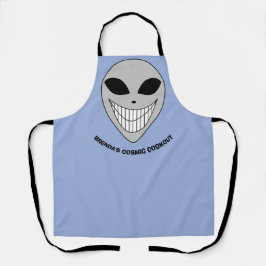 Lycklig Alien Smile Cosmic Science fiction ditt na