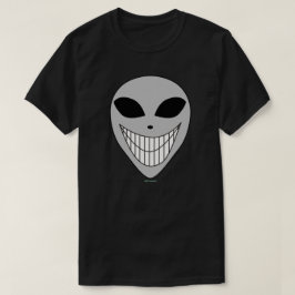 Lycklig Alien Smile Teth Cosmic Science fiction T Shirt