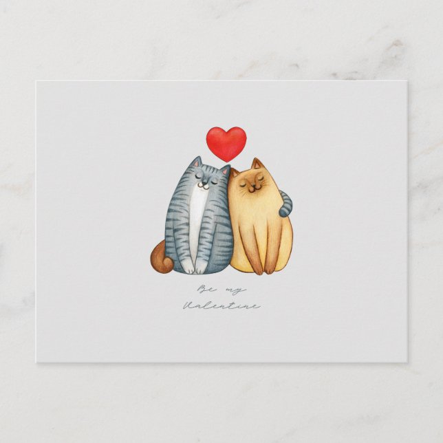 Lycklig Alla hjärtans dag 2023:a valentin 14 febru Helg Vykort (Framsida)