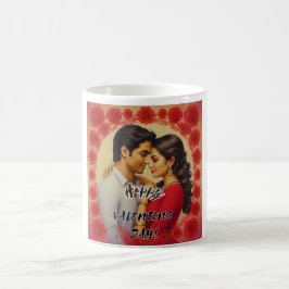 Lycklig Alla hjärtans dag Gift Mugg