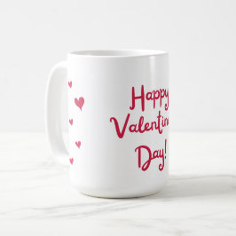 Lycklig Alla hjärtans dag Kaffemugg