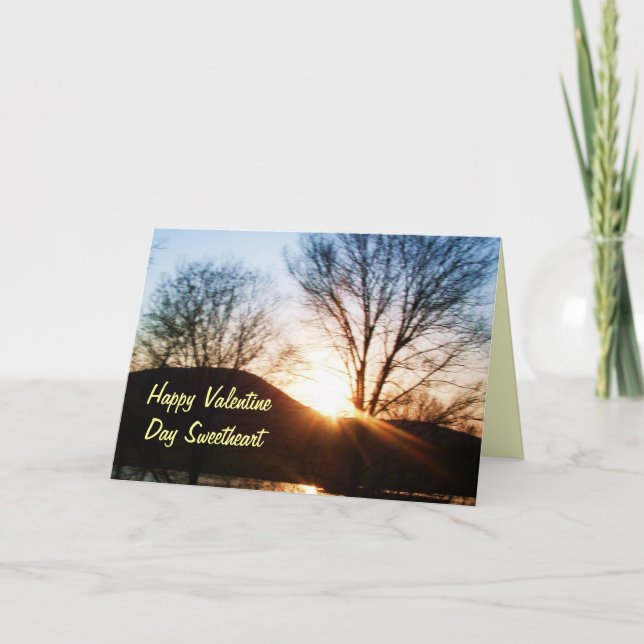 LYCKLIG ALLA HJÄRTANS DAG-kort Helgkort (Framsida)