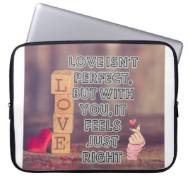 Lycklig Alla hjärtans dag! Laptop Fodral