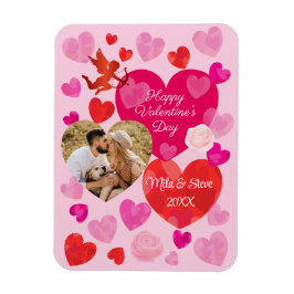 Lycklig Alla hjärtans dag Magnet