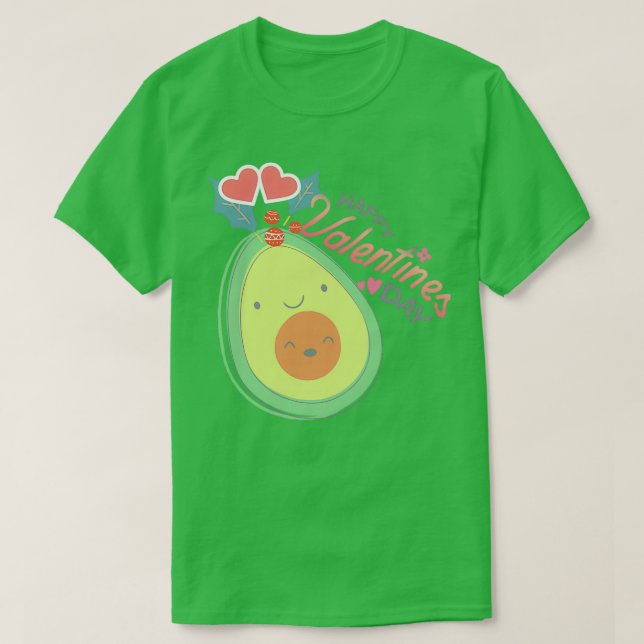Lycklig alla hjärtans dag t shirt (Design framsida)