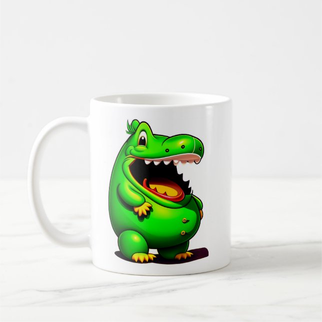 Lycklig Alligator Mugg (Vänster)