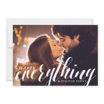 Lycklig Allt Confetti | Helgdag-fotokort