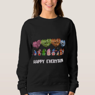 Lycklig allt går bra varje säsong hela året t shirt