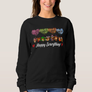 Lycklig Allt Uggla fåglar varje säsong varje år T Shirt