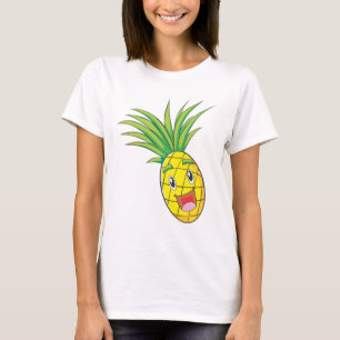 Lycklig ananas t shirt