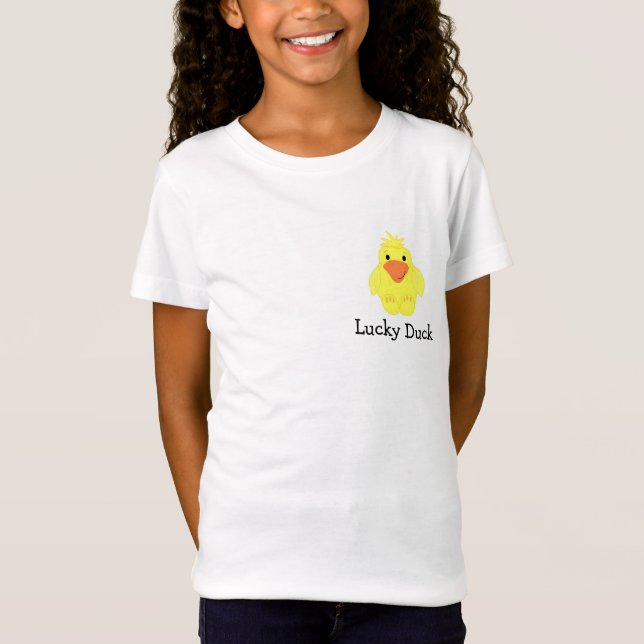 Lycklig Anka Tee (Framsida)