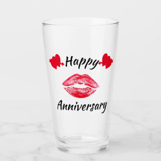 LYCKLIG ANNIVERSARY KISS GLASKOPP