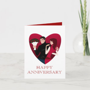LYCKLIG ANNIVERSARY KORT
