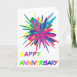 LYCKLIG ANNIVERSARY KORT