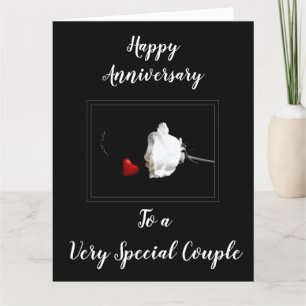 LYCKLIG **ANNIVERSARY** TO A *MYCKET SPECIELL COUP KORT