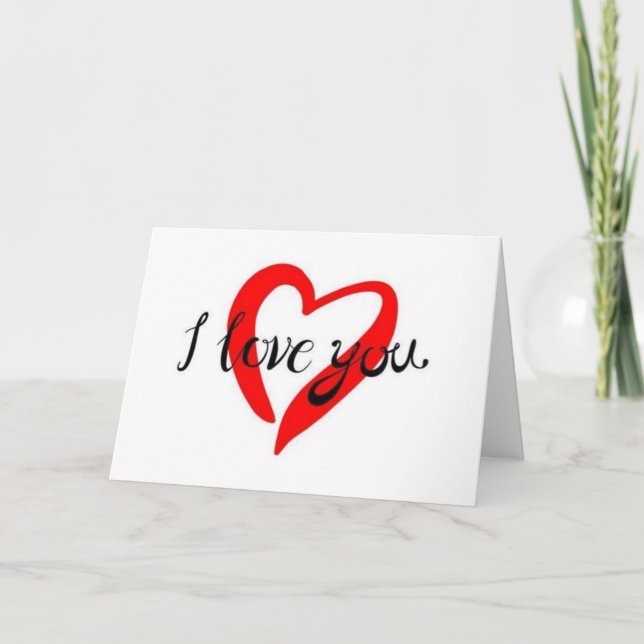 *LYCKLIG ANNIVERSARY* WIFE - MAKE ELLER KÄRLEK KORT (Framsida)