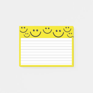 Lycklig Ansikte Post-it Block