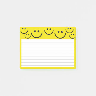 Lycklig Ansikte Post-it Block