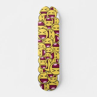 Lycklig ansikte. skateboard bräda 20,5 cm