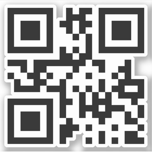 ☺ Lycklig Ansikte Smiling Emoji - QR-kod Klistermärken (Framsida)