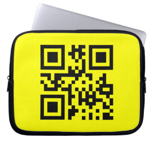 ☺ Lycklig Ansikte Smiling Emoji - QR-kod Laptop Fodral