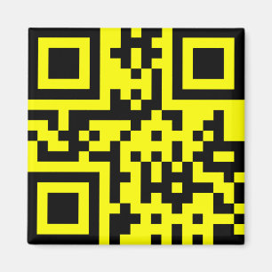 ☺ Lycklig Ansikte Smiling Emoji - QR-kod Magnet
