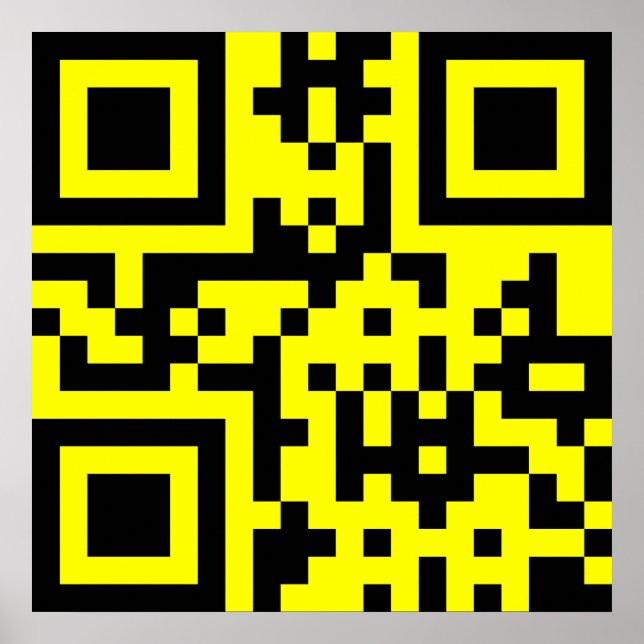 ☺ Lycklig Ansikte Smiling Emoji - QR-kod Poster (Framsidan)