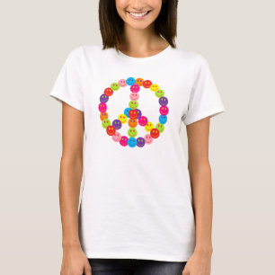 Lycklig Ansikte Tee Shirt
