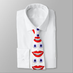 Lycklig Ansikte Tie Slips