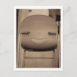 Lycklig Ansikte Vykort