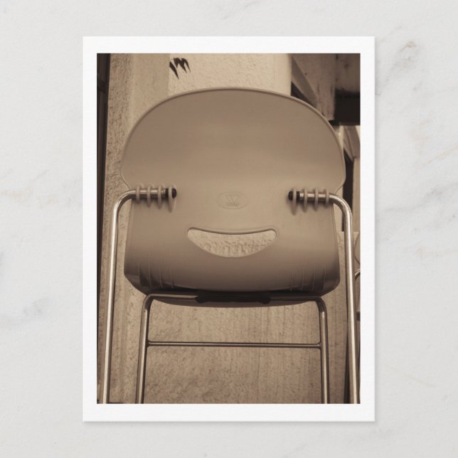 Lycklig Ansikte Vykort (Framsida)