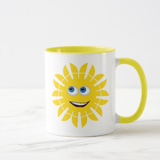 LYCKLIG ANSIKTESOL MUGG (Höger)