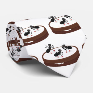 Lycklig ants isar på tecknad av cookie slips