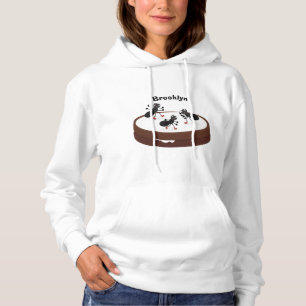 Lycklig ants isar på tecknad av cookie t shirt