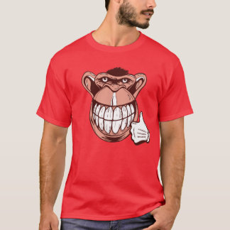 Lycklig apa tee shirt