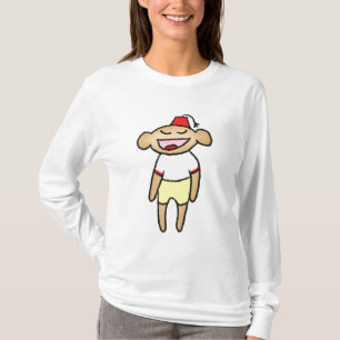 Lycklig apaskjorta t shirt