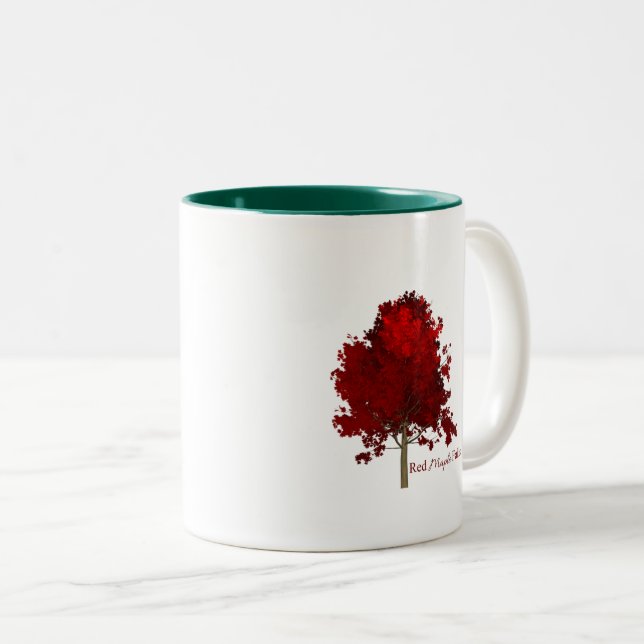Lycklig Apple Mugg (Framsida höger)