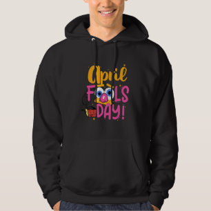 Lycklig April-fotbolls-dagen den 1 april 2010 Hoodie