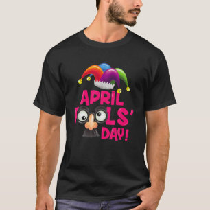 Lycklig April-fotbolls-dagen i april 2022-fotbolls T Shirt