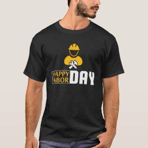 Lycklig arbetardag i Ingenjör T Shirt