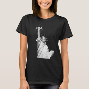 Lycklig arbets- och arbetsdag i Frihetsgudinnan på T Shirt