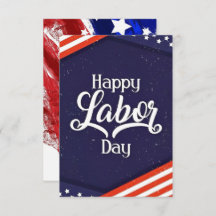 lycklig arbetsdag firande med USA flagga