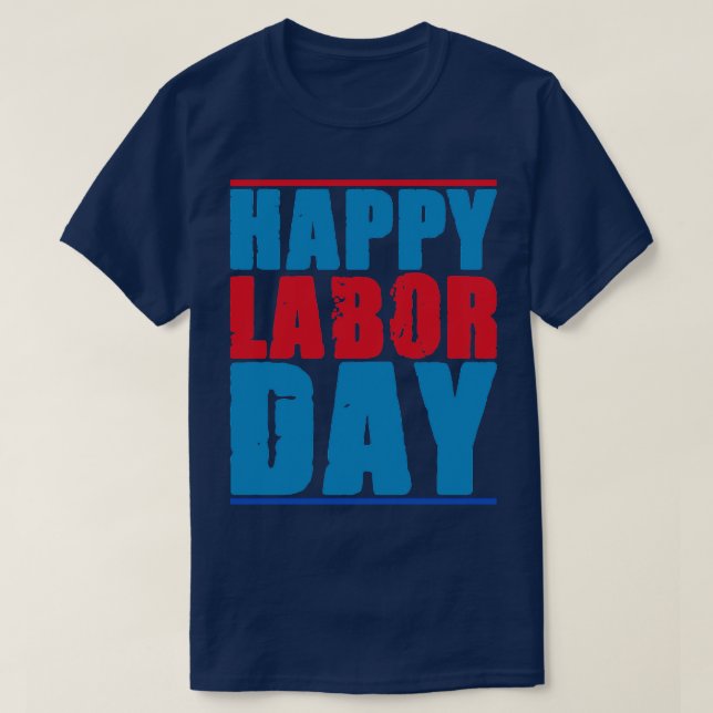 lycklig arbetsdag Helg 3 T Shirt (Design framsida)