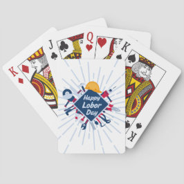 Lycklig arbetsdag Long Helg Casinokort