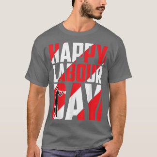 Lycklig arbetsdag Pappa Mamma T Shirt