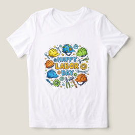 Lycklig arbetsdag t shirt