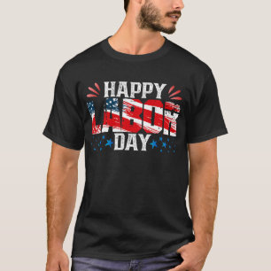 Lycklig arbetsdag t shirt