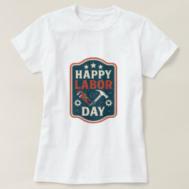 Lycklig arbetsdag t shirt