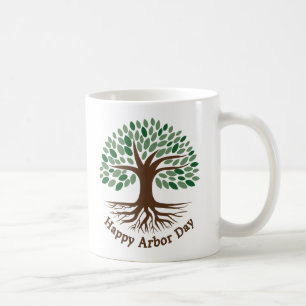 Lycklig-arbordagen Kaffemugg