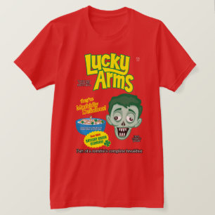 Lycklig ärmarsädesslag t shirt